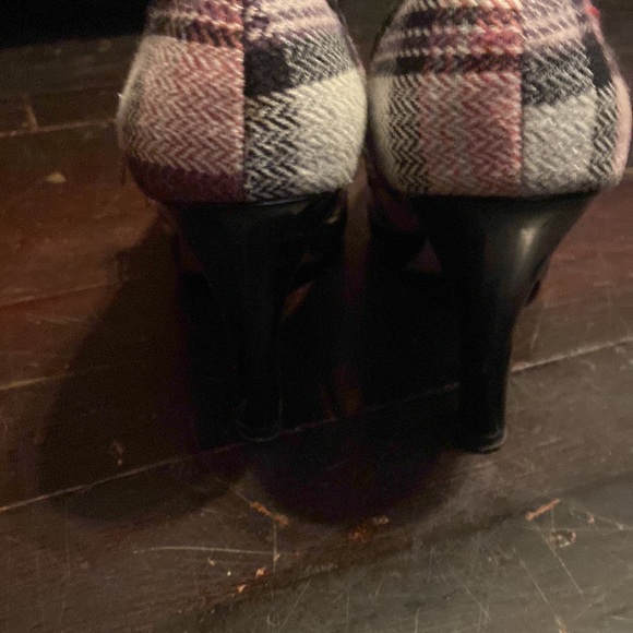 Madden Girl - Purple Mutli peep toe platform heels - Picture 3 of 13